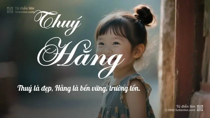 Ý Nghĩa Tên Thúy Hằng Chi Tiết | Giải Mã Phong Thủy Cho Bé Gái