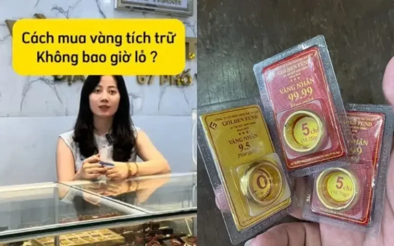 Quyết định mua vàng: Băn khoăn lựa chọn.