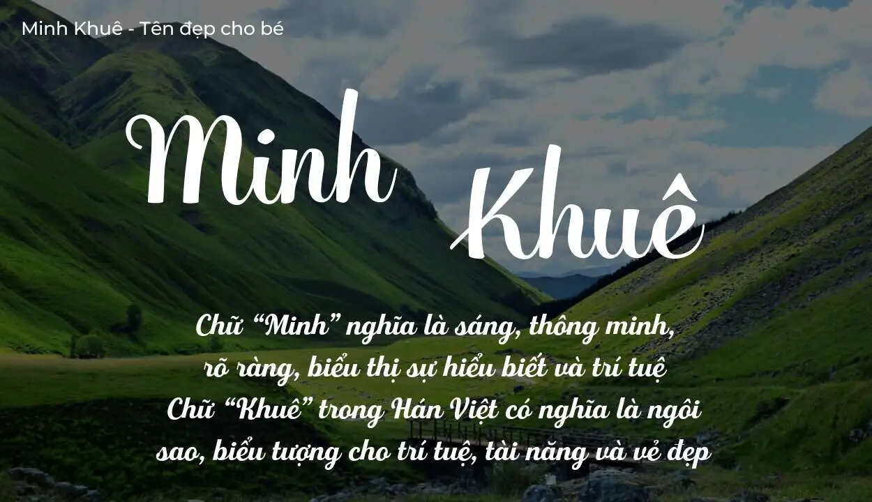 Ý Nghĩa Tên Minh Khuê: Khuê Ngọc Thông Minh, Hài Hòa Phong Thủy