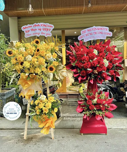 Điện hoa Elise Flowers với thiết kế tinh tế sang trọng