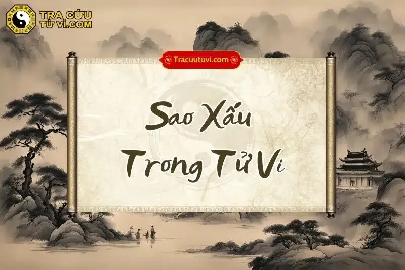 Các sao xấu trong tử vi