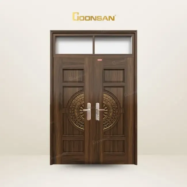 Cửa phòng ngủ 2 cách đều chuẩn phong thủy phù hợp phòng ngủ lớn