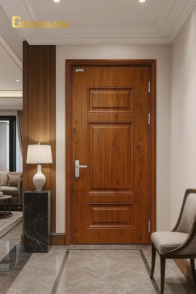 Kích thước cửa phòng ngủ 1 cánh chuẩn phong thủy