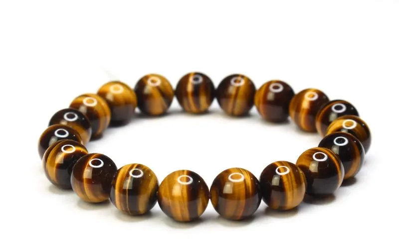 Đá Mắt Hổ Nâu Vàng