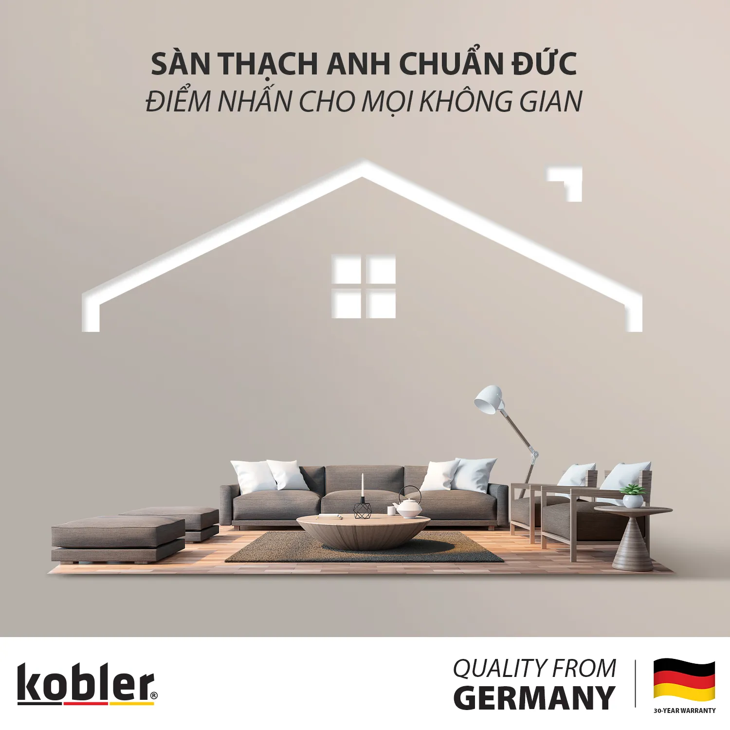 Sàn Thạch Anh Kobler Đức