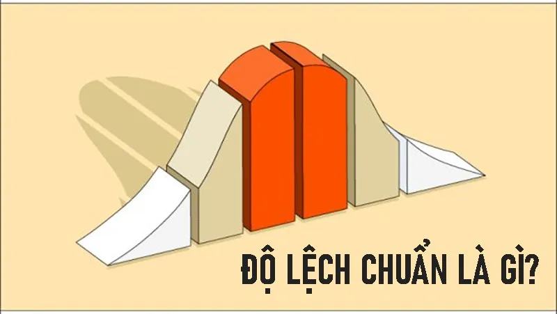 Độ lệch chuẩn giúp đo lường mức độ phân tán của các giá trị dữ liệu