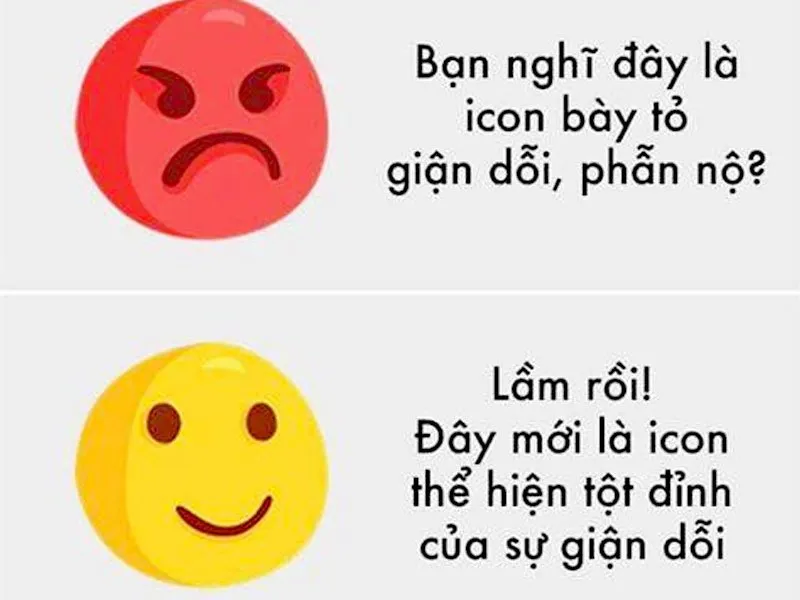 Đôi mắt vô hồn của biểu tượng mặt cười chính là nguyên nhân gây ra cảm giác lo sợ