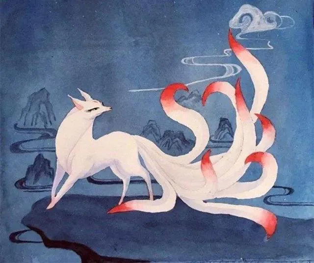 Hồ ly 9 đuôi mang lại vẻ đẹp quyến rũ.