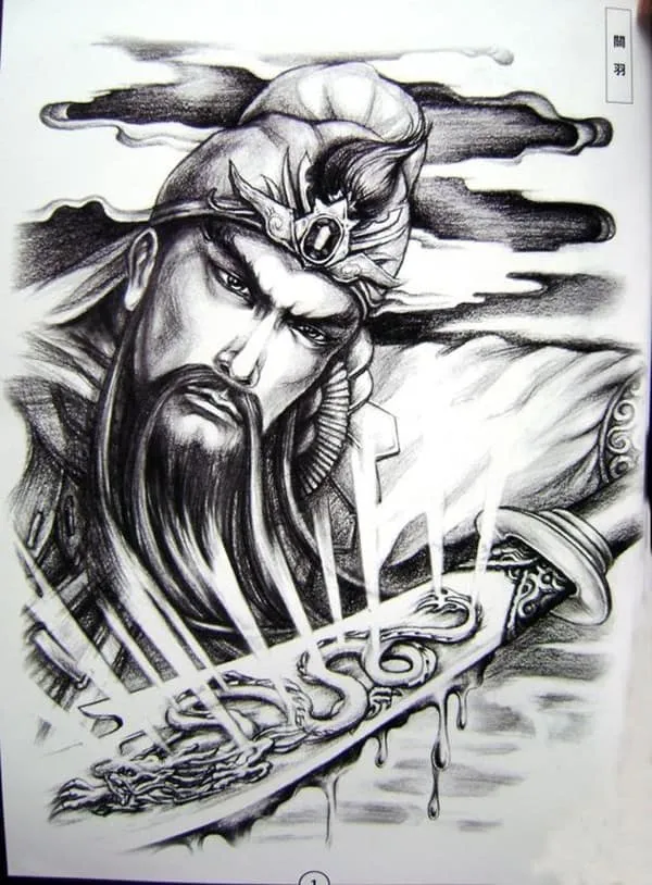 Hình xăm Quan Công hợp với tuổi nào