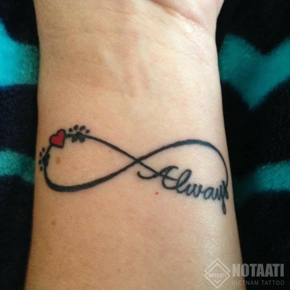 Hình xăm vô cực cho các cặp đôi