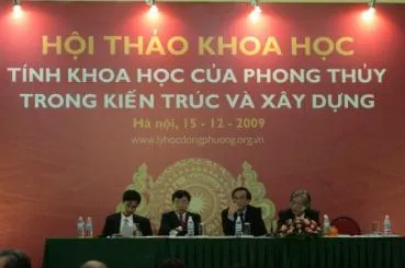 Hội thảo chuyên môn về phong thủy do thầy Phạm Cương chủ trì