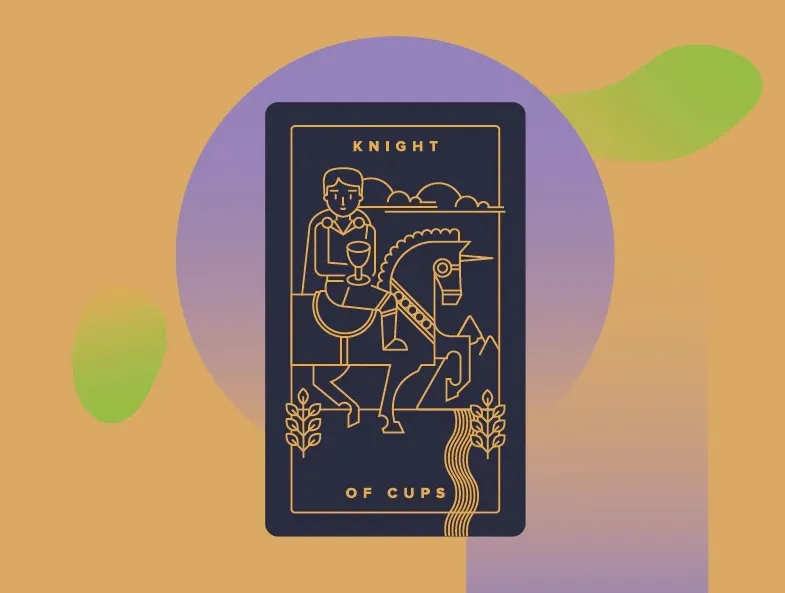 Ý nghĩa Knight Of Cups xuôi mang đến thông điệp về tình yêu và sự gắn kết