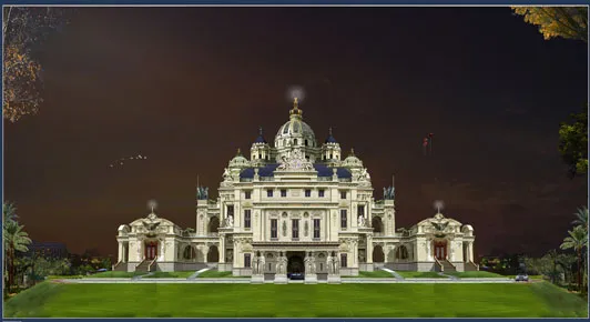 Lâu đài Xuân Thiện ở Ninh Bình đang trong quá trình hoàn thiện