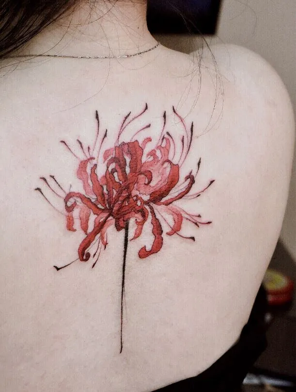 mẫu xăm bỉ ngạn nghệ thuật