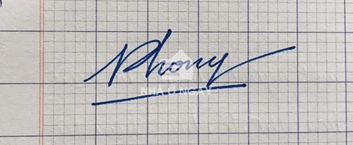 chữ ký phong thủy mệnh hỏa mẫu 10