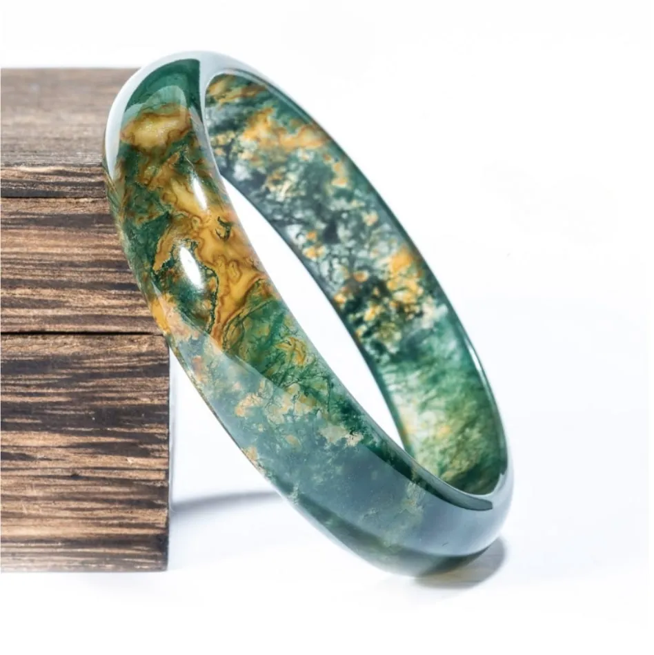 Đá Moss Agate