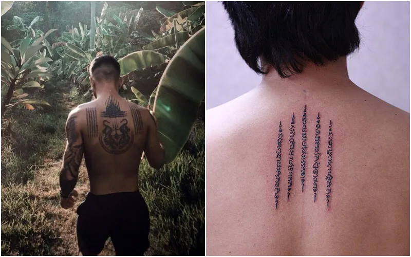 Hình xăm ký tự đặc biệt tạo sự độc đáo