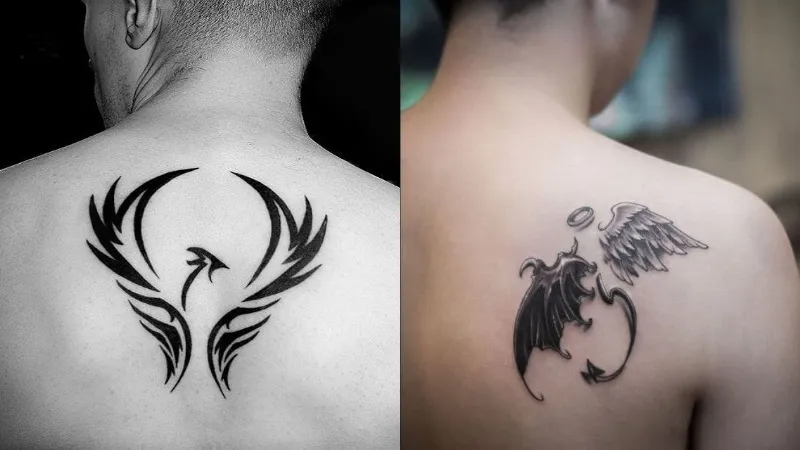 Top 50+ Mẫu Hình Xăm Lưng Nam Ý Nghĩa: Ấn Tượng, Độc Đáo và Đầy Phong Cách 49 Kiểu hình thần điểu hay bán thần ý nghĩa cho sự quyền lực và trường tồn