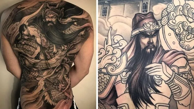 Hình xăm Quan Công