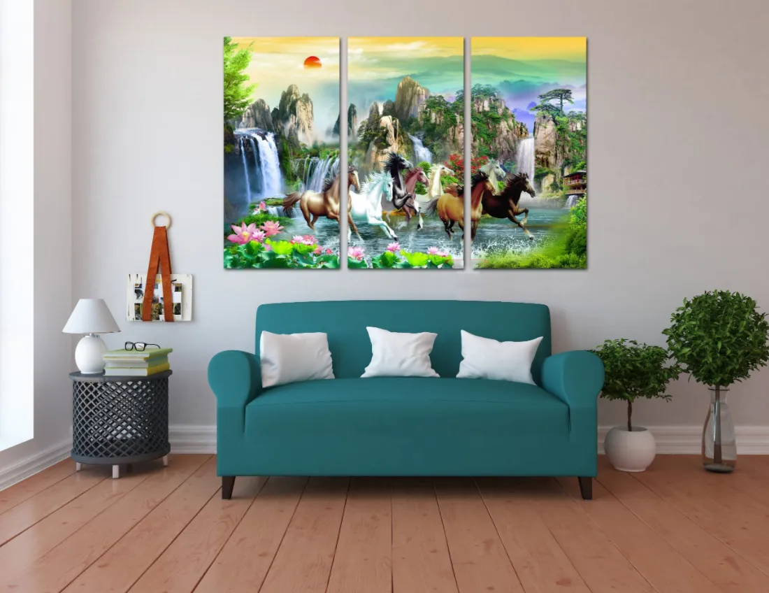 Tranh treo tường nghệ thuật là quà tặng tết ý nghĩa làm đẹp không gian sống