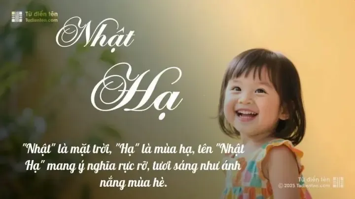 Tên Nhật Hạ Có Ý Nghĩa Gì: Khám Phá Sâu Sắc Từ Hán Tự Đến Cuộc Đời