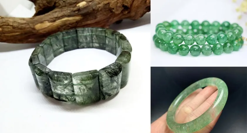 Đá Thạch Anh Xanh Lục