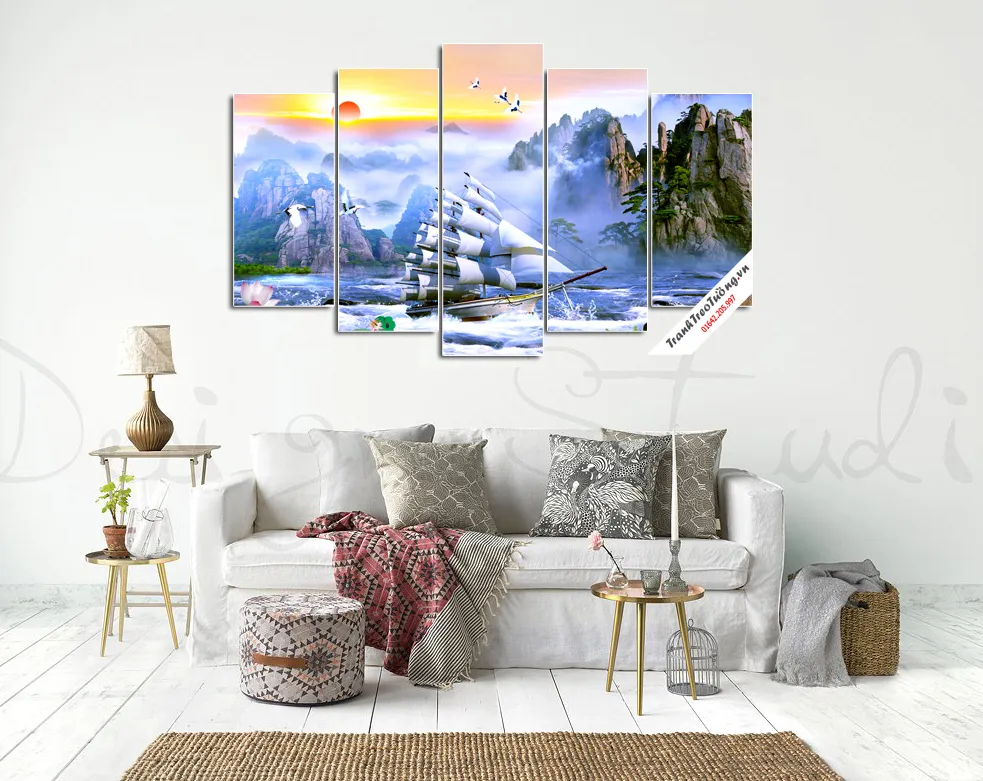 Tìm hiểu tranh phong thủy cho người mệnh Thủy