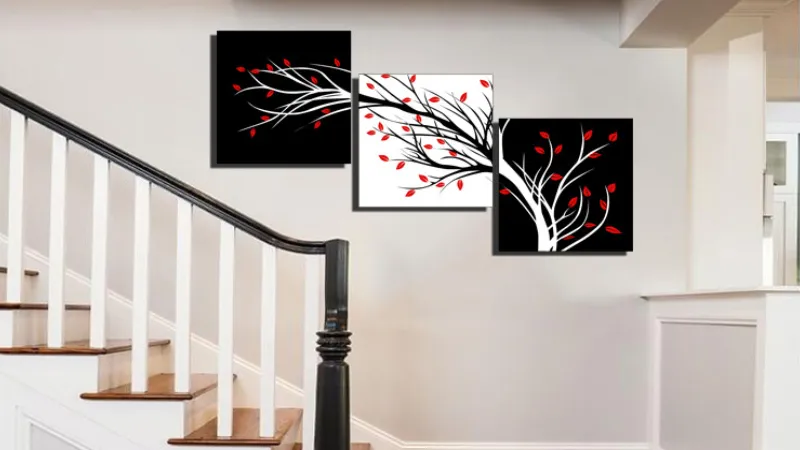 Tranh canvas mang lại vẻ đẹp hiện đại và khả năng chống ẩm mốc vượt trội