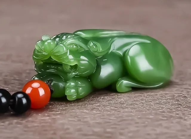 Tỳ Hưu màu xanh lá cây sẽ rất phù hợp với những người tuổi Thân