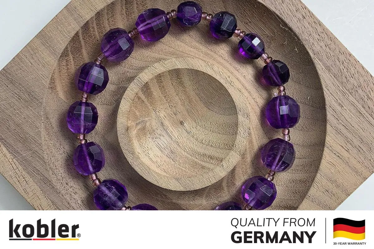 Vòng tay thạch anh tím