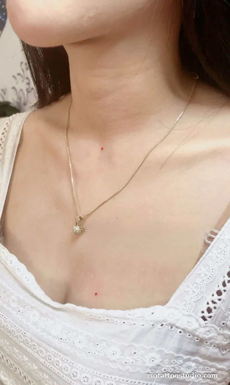 Xăm nốt ruồi son nữ theo vị trí cơ thể phù hợp, hài hòa phong thủy và thẩm mỹ