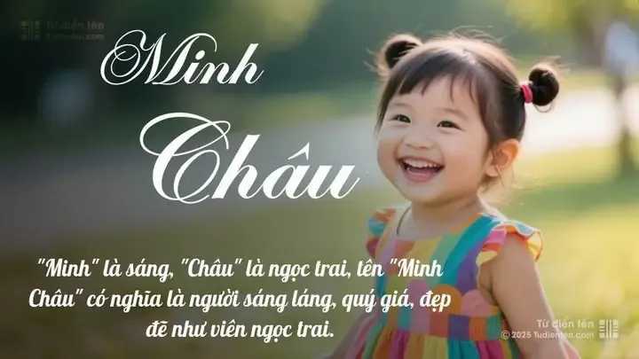 Tên Minh Châu mang lại sự bình an và năng lượng tích cực cho chủ sở hữu