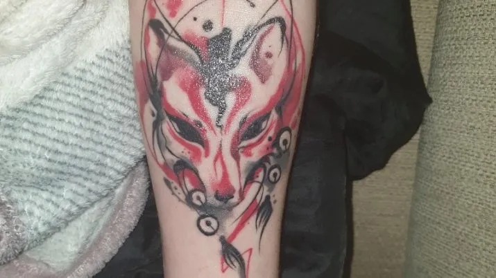 Vị trí xăm hình hồ ly chín đuôi