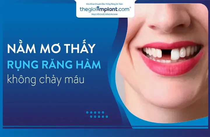 Giải mã ý nghĩa chi tiết về giấc mơ rụng răng hàm trên có chảy máu và điềm báo tài lộc