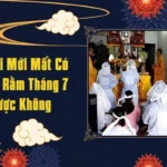 Mâm cúng rằm tháng 7 cho người mới mất với đầy đủ lễ vật