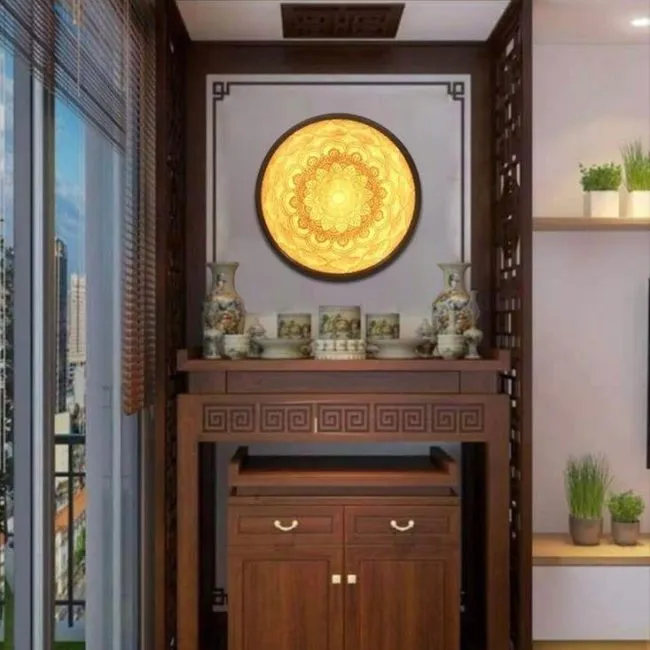 Mẫu bàn thờ gỗ đẹp đơn giản được ưa chuộng nhất 2026