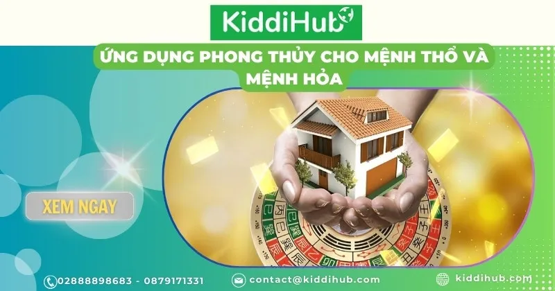 Ứng dụng phong thủy cho mệnh thổ và mệnh hỏa