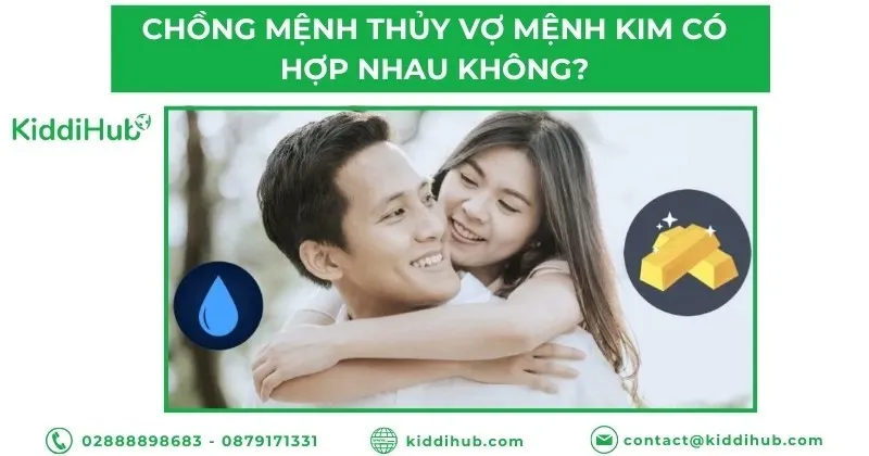 Chồng mệnh Thủy vợ mệnh Kim có hợp nhau không?