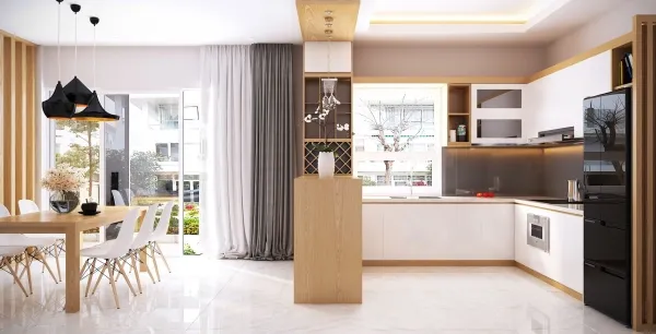 Vị trí đặt bếp đóng vai trò quan trọng trong việc cân bằng năng lượng âm dương cho ngôi nhà