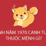 Người sinh năm 1970 thuộc tuổi Canh Tuất, mệnh Thoa Xuyến Kim