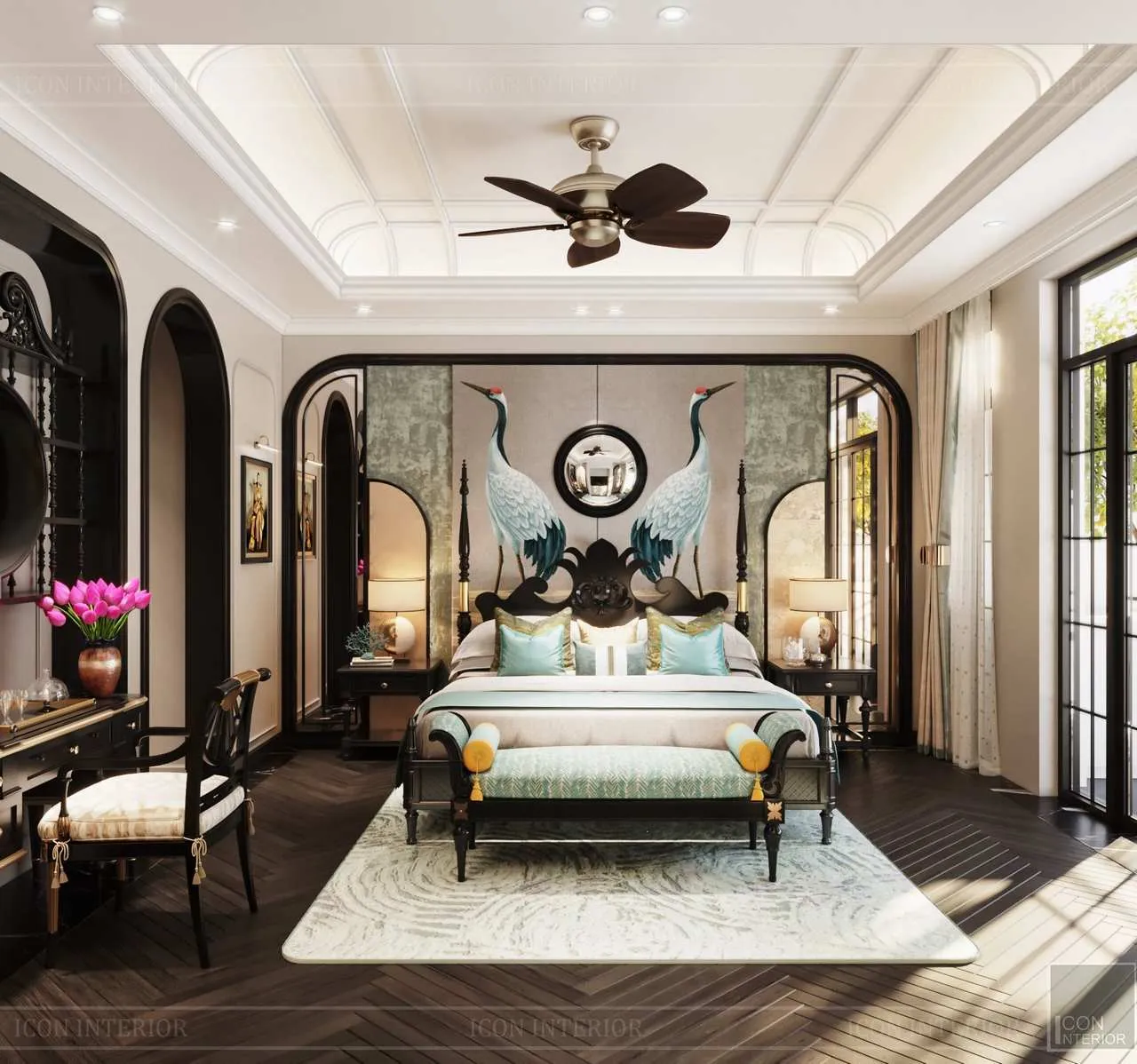 Màu trắng, nâu, vàng đất phù hợp với mệnh Kim