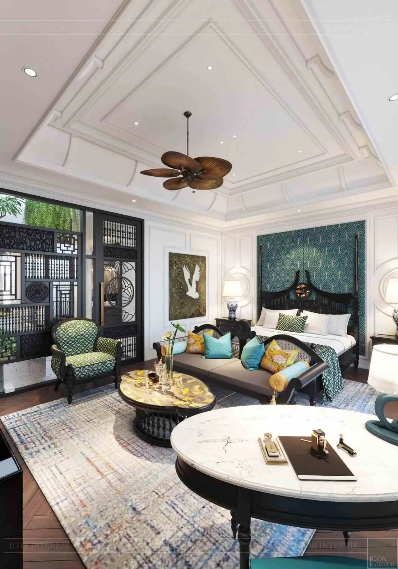 Hướng Tây Nam là hướng tốt nhất để đặt giường ngủ