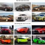 Mô phỏng sơ đồ tương sinh tương khắc để xác định mệnh kim hợp xe màu gì