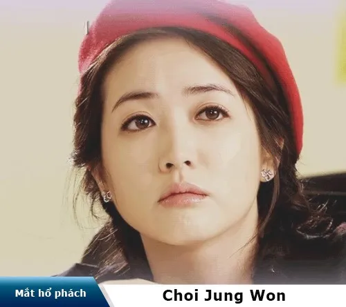 Nhan sắc đỉnh cao của Choi Jung Won được tôn vinh bởi màu mắt hổ phách