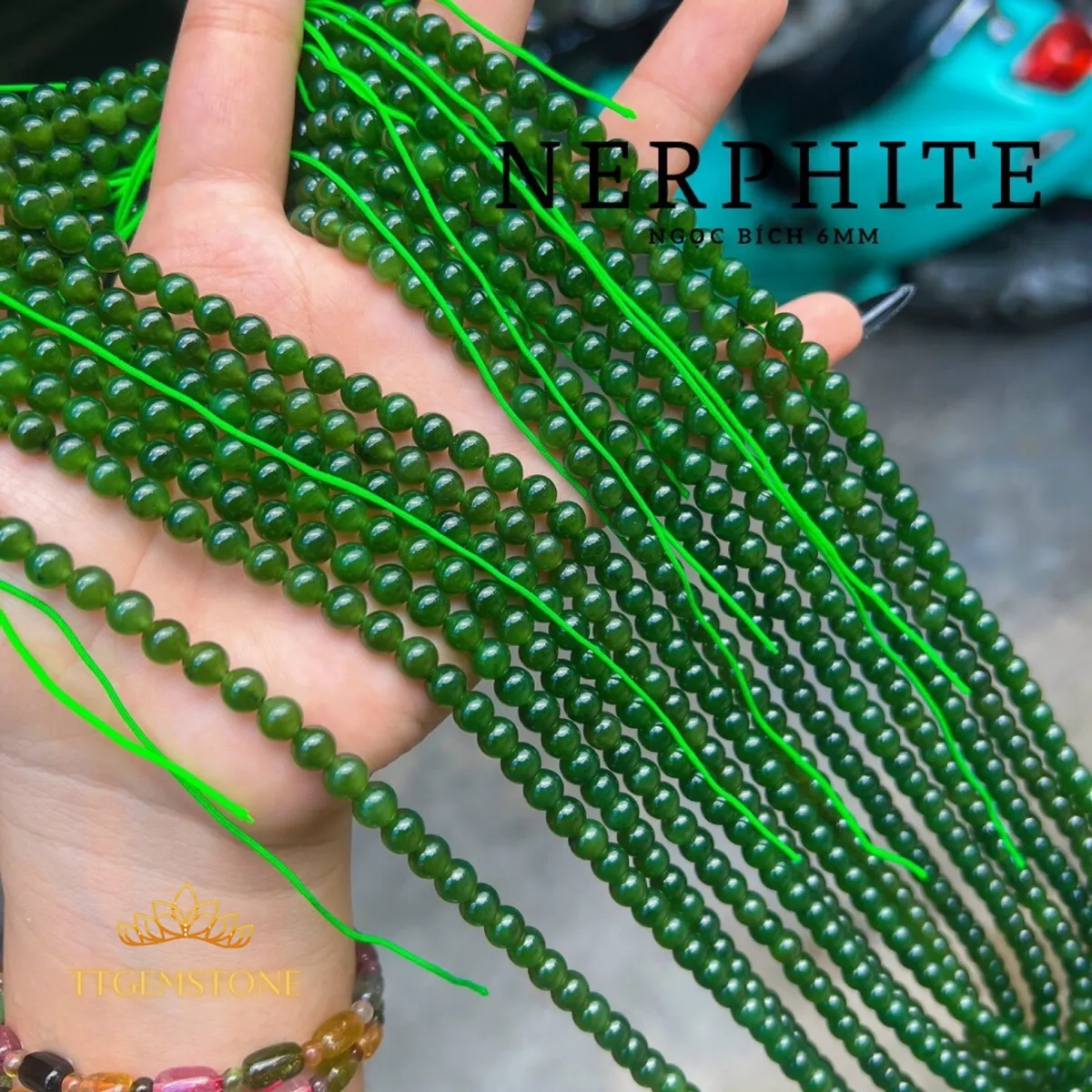 Dây chuyền đá Ngọc Bích