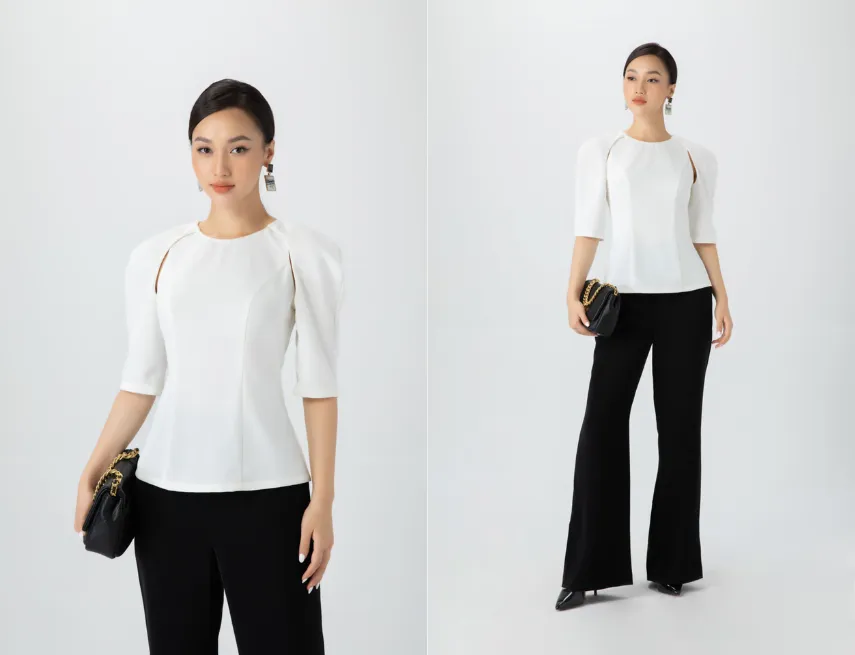 Màu trắng tinh tế là lựa chọn hàng đầu cho các thiết kế hiện đại phái nữ