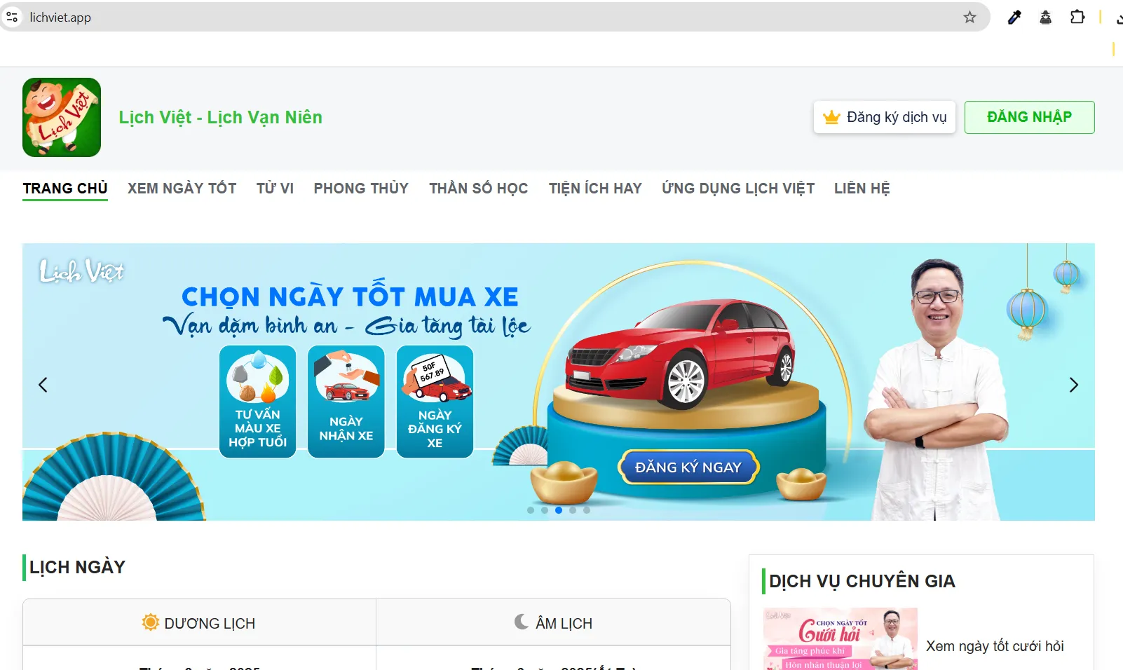 Sử dụng ứng dụng phong thủy 2026 để hỗ trợ tìm kiếm ngày giờ đẹp nhanh chóng