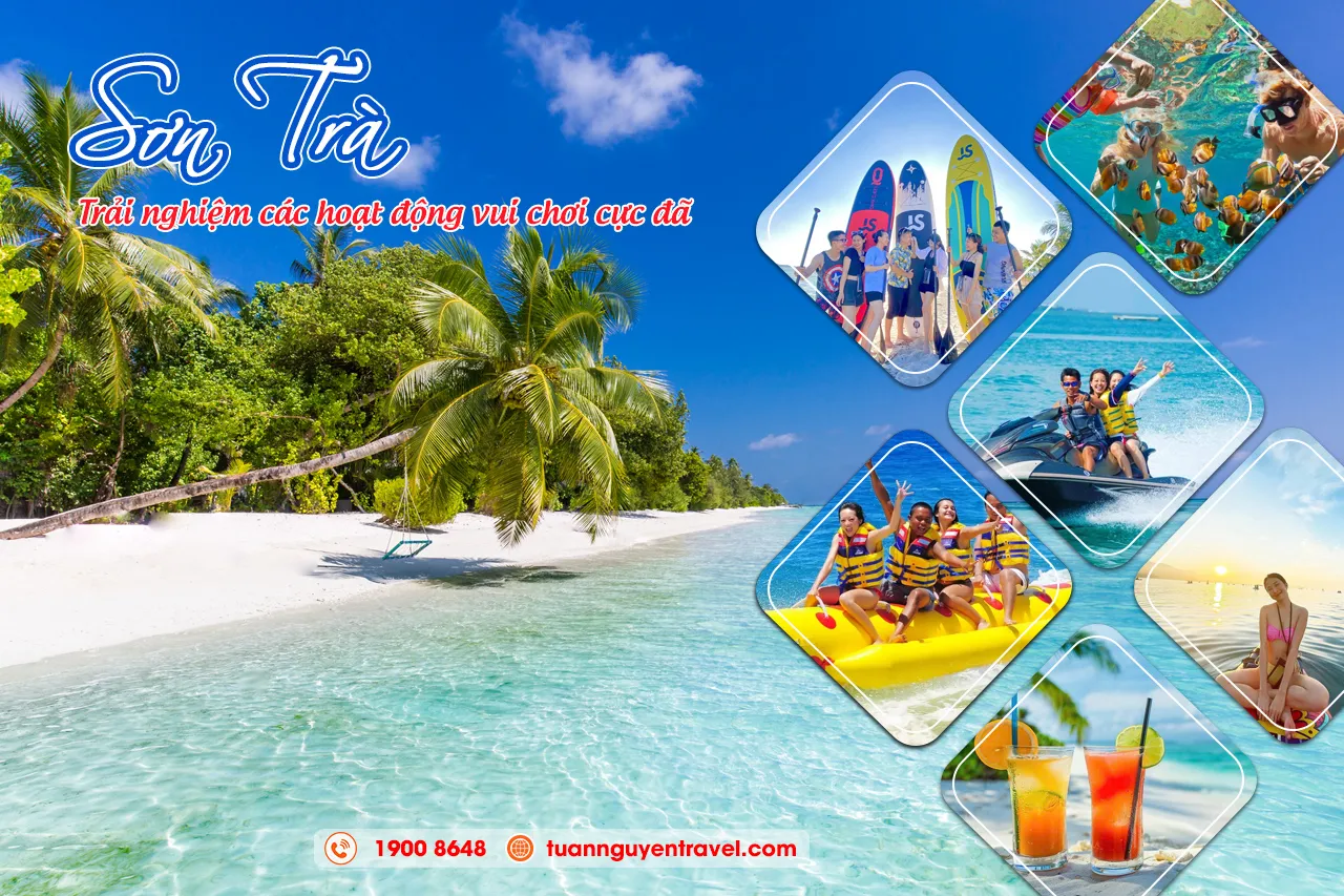 Trải nghiệm các hoạt động vui chơi cực đã tại Bán đảo Sơn Trà