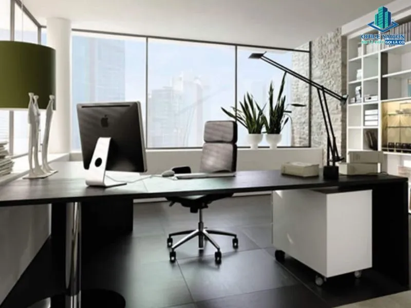 Bàn làm việc gỗ hình cong hợp mệnh Mộc