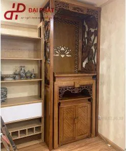 Bàn thờ chung cư đơn giản